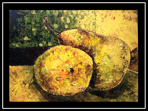 Pareja de Peras
Med. 90 x 60 Tec. Oleo sobre madera